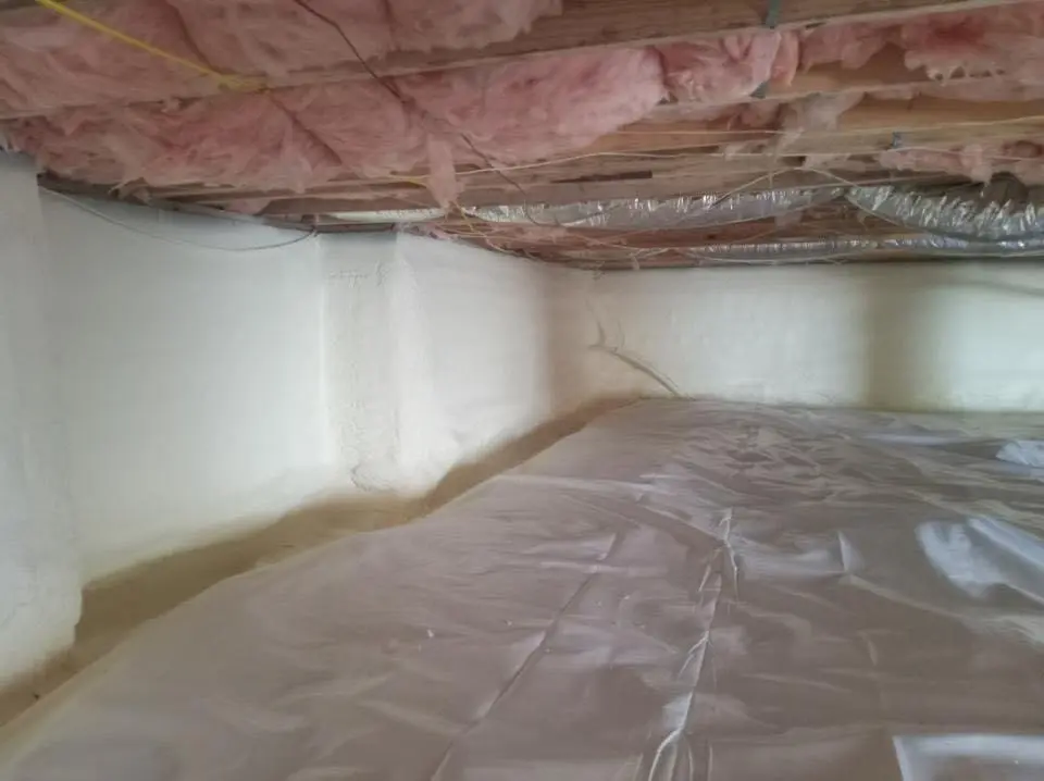 Crawl space encapsulation with closed-cell spray foam for Roof Maintenance in Wilton Manors